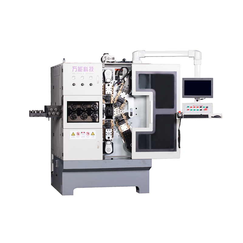 TK890 CNC STROJ ZA NAMOTAVANJE OPRUGA S 8 OSINA